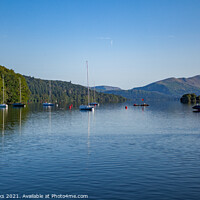 Buy canvas prints of Windermere Reflections by Richard Perks