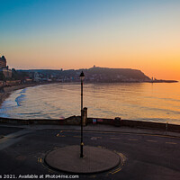 Buy canvas prints of Scarborough Sunrise by Richard Perks