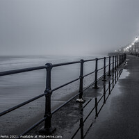 Buy canvas prints of Foggy days at Filey by Richard Perks