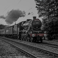 Buy canvas prints of 45690 steam in the Aire valley by Richard Perks