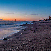Buy canvas prints of Withernsea Beach seascape by Richard Perks