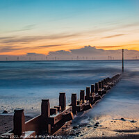 Buy canvas prints of Withernsea Windfarm by Richard Perks