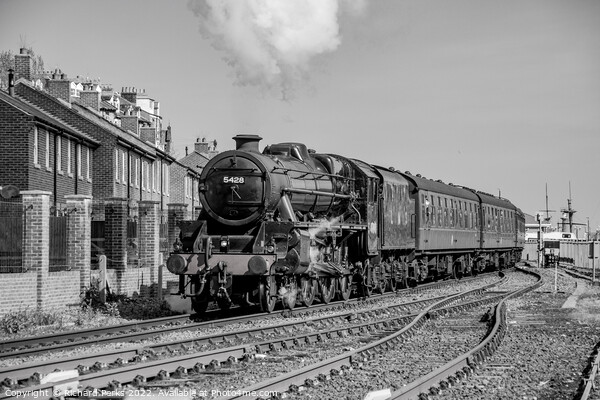 5428 "Eric Treacy" sets off for Pickering  Picture Board by Richard Perks