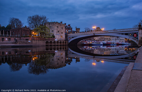 Captivating Reflections of York Picture Board by Richard Perks
