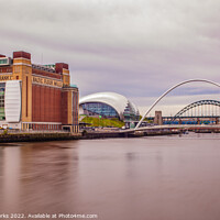 Buy canvas prints of Bridges over the Tyne  by Richard Perks