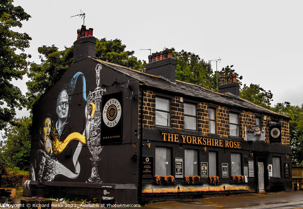 Yorkshire Pubs - wall art Picture Board by Richard Perks