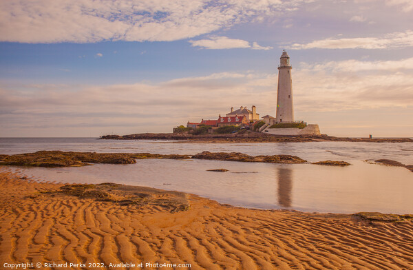 St Marys lighthouse, Whitley Bay  Picture Board by Richard Perks