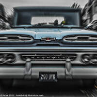 Buy canvas prints of 1960`s Chevrolet Apache Truck by Richard Perks