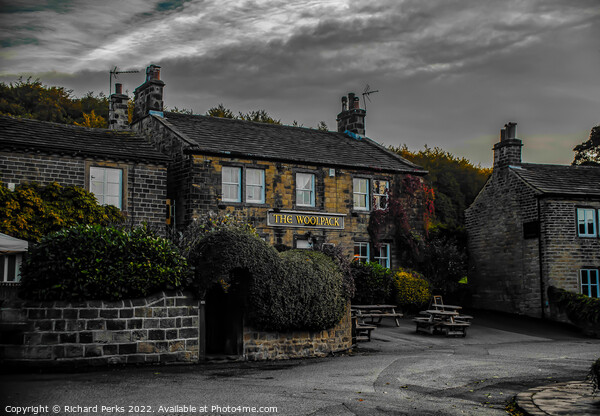 The Woolpack - Emmerdale Picture Board by Richard Perks