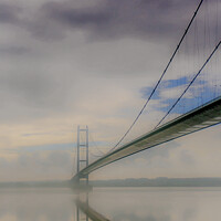 Buy canvas prints of Humber Mist by Richard Perks