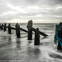 Buy canvas prints of Rough Seas at Spurn Point by Richard Perks