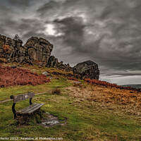 Buy canvas prints of Storm clouds on Ilkley Moor by Richard Perks
