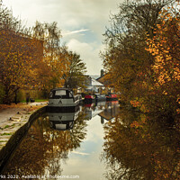 Buy canvas prints of Autumn colours in Skipton by Richard Perks