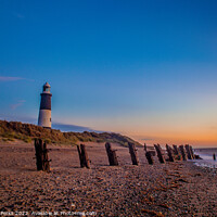 Buy canvas prints of Spurn point daybreak by Richard Perks