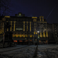 Buy canvas prints of Queens Hotel- Leeds  by Richard Perks