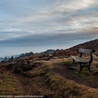 Buy canvas prints of Misty Morning View - Ilkley Moor by Richard Perks