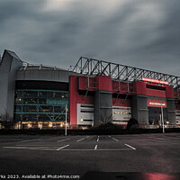 Buy canvas prints of Old Trafford - The Morning after the Night Before by Richard Perks