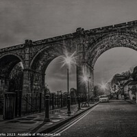 Buy canvas prints of Underneath the Arches by Richard Perks