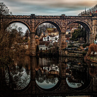 Buy canvas prints of Early Morning in Knaresborough by Richard Perks