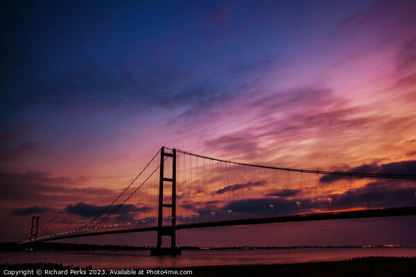 Colours over Humberside Picture Board by Richard Perks