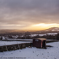 Buy canvas prints of Snow Days in Wharfedale by Richard Perks