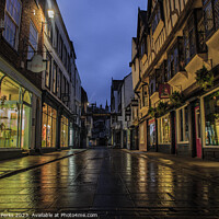 Buy canvas prints of Shop window reflections - Stonegate, York by Richard Perks