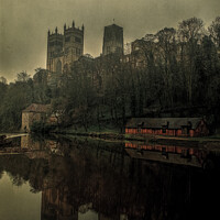 Buy canvas prints of On the banks of the River Wear by Richard Perks