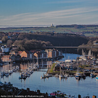 Buy canvas prints of Whitby harbour and beyond! by Richard Perks