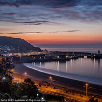 Buy canvas prints of South Bay Daybreak -Scarborough by Richard Perks