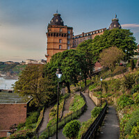 Buy canvas prints of Scarborough Grand Hotel by Richard Perks