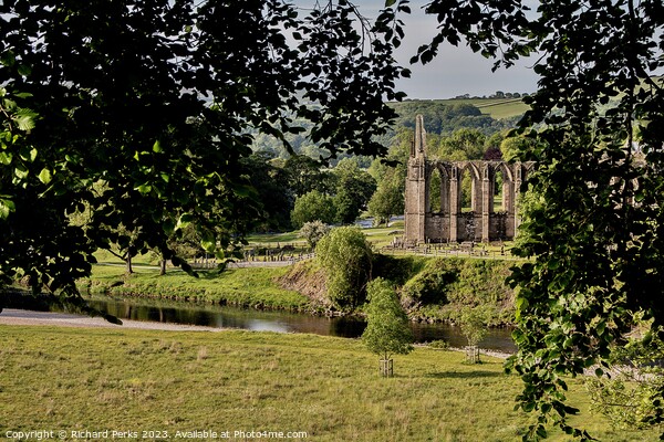 Bolton Abbey in the Frame Picture Board by Richard Perks
