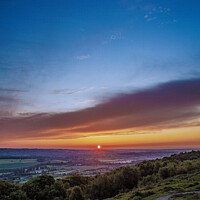 Buy canvas prints of Wharfedale Sunrise by Richard Perks