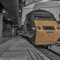 Buy canvas prints of Cross Country High Speed Train by Richard Perks