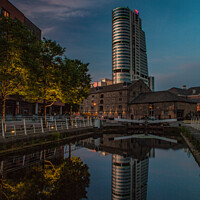 Buy canvas prints of Bridgewater Tower Leeds City Centre by Richard Perks
