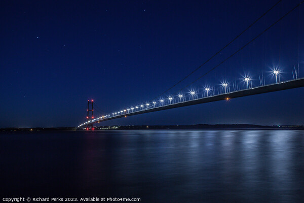 Star lights on the Humber Picture Board by Richard Perks