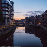 Buy canvas prints of Leeds City Centre apartments by Richard Perks