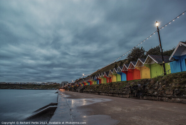 Scarborough Beach Huts  Picture Board by Richard Perks