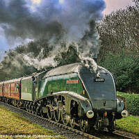 Buy canvas prints of Union Of South Africa Steaming through the Vale by Richard Perks