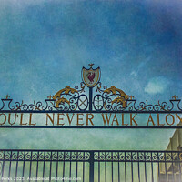 Buy canvas prints of Gateway to Anfield by Richard Perks