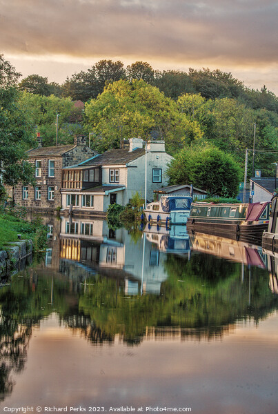 Morning colours Rodley Picture Board by Richard Perks