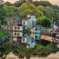 Buy canvas prints of Morning colours Rodley by Richard Perks