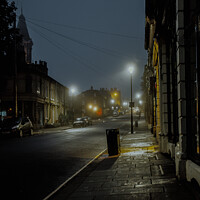 Buy canvas prints of Saltaire Nights by Richard Perks