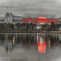 Buy canvas prints of Manchester United Reflections by Richard Perks