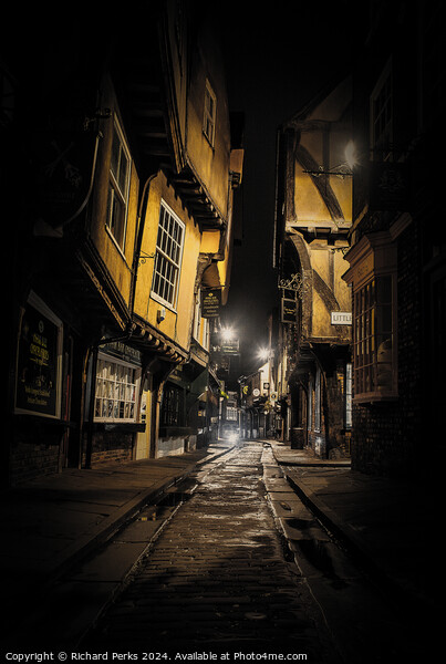 Dark Corners of the Shambles Picture Board by Richard Perks