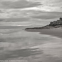 Buy canvas prints of Bamburgh Sands by Richard Perks