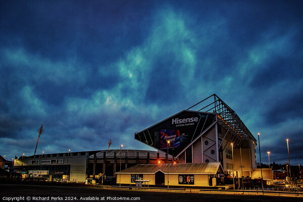 Leeds United Football Stadium - Elland Road Picture Board by Richard Perks