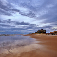 Buy canvas prints of Bamburgh Sands by Richard Perks