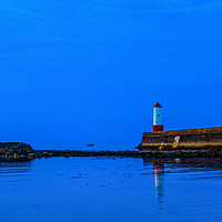 Buy canvas prints of Berwick in the blue by Richard Perks