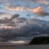 Buy canvas prints of clouds over the bay by Richard Perks