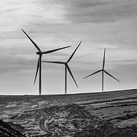 Buy canvas prints of wind power by Richard Perks